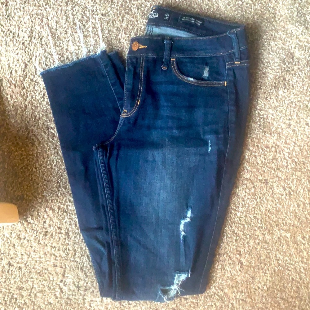Hollister Low rise super skinny jeans